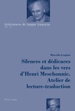 Marcella Leopizzi - Silences et dédicaces dans les vers d'Henri Meschonnic - Atelier de lecture-traduction.