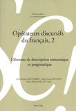 Jean-Claude Anscombre et María Luisa Donaire - Opérateurs discursifs du français, 2.