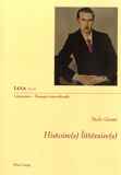 Paolo Grossi - Histoire(s) littéraire(s).