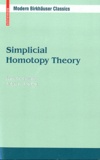 Paul Gregory Goerss et John Fredrick Jardine - Simplicial Homotopy Theory.
