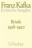 Briefe  4. 1918 - 1920 - Band 4.