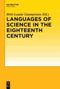 Languages of Science in the Eighteenth Century.