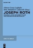 Joseph Roth - Europäisch-jüdischer Schriftsteller und österreichischer Universalist.