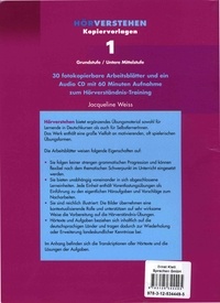 Hörverstehen 1. Kopiervorlagen  avec 1 CD audio