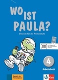 Ernst Endt et Michael Koenig - Wo ist Paula ? Deutsch für die Primarstufe - Arbeitsbuch 4. 1 CD audio