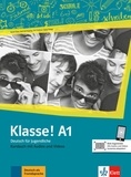  Maison des langues - Klasse! A1 - Livre de l'élève. Avec pistes audios + vidéos.
