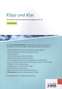 Klipp und Klar. Ubungsgrammatik für Deutsch als Fremdsprache A1-B1 Neubearbeitung