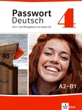 Ulrike Albrecht et Christian Fandrych - Passwort Deutsch 4 A2-B1 - Kurs- une Übungsbuch. 1 CD audio