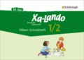 Xa-Lando - Lernen als Abenteuer / Xa-Lando - Deutsch- und Sachbuch. Neubearbeitung - Silben-Schreibheft 1/2: Teil A + B. Deutsch- und Sachbuch - Neubearbeitung für Nordrhein-Westfalen (Kernlernplan 2008) und andere Bundesländer / Silbenheft 1/2: Teil A + B.