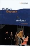 Max Frisch et Norbert Berger - Andorra EinFach Deutsch ...verstehen.