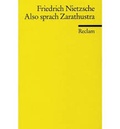 Friedrich Nietzsche - Also spracht Zarathustra.