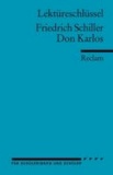 Don Karlos (Don Carlos). Lektüreschlüssel für Schüler.