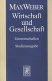 Max Weber - Wirtschaft und Gesellschaft.