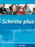 Silke Hilpert et Daniela Niebisch - Schritte plus 3. Kursbuch + Arbeitsbuch - Deutsch als Fremdsprache. Niveau A2/1.