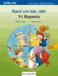 Rund um das Jahr. Kinderbuch Deutsch-Türkisch.