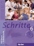 Schritte 6. Kursbuch und Arbeitsbuch mit Audio-CD zum Arbeitsbuch - Deutsch als Fremdsprache.