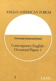 Christoph Gutknecht - Contemporary English: Occasional Papers 1.