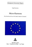 Virgil Nemoianu - Micro-Harmony - The Growth and Uses of the Idyllic Model in Literature.