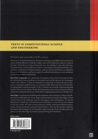 Finite Difference Computing with PDEs. A Modern Software Approach