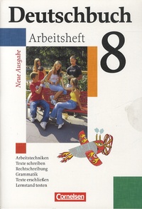 Cordula Grunow - Deutschbuch 8 - Arbeitsheft.