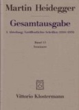 Seminare - Veröffentlichte Schriften 1910-1976.