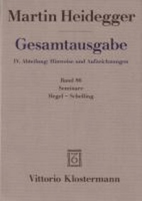 Seminare: Hegel-Schelling.