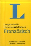  Langenscheidt - Langenscheit Universal-Wörterbuch - Französisch.