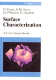 O Hunderi et H-J Whitlow - Surface Characterization. A User'S Sourcebook.