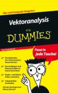 Vektoranalysis für Dummies. Das Pocketbuch.