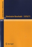 Albrecht Dold et Beno Eckmann - Séminaire Bourbaki - 1970/71 Exposés 382 - 399.