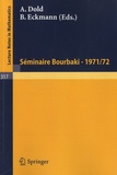 Albrecht Dold et Beno Eckmann - Séminaire Bourbaki 1971/72 - Exposés 382-399.