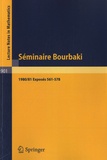 Albrecht Dold et Beno Eckmann - Séminaire Bourbaki 1980/81 - Exposés 561-578.