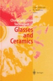 M Romero et J-M Rincon - CHARACTERIZATION TECHNIQUES OF GLASSES AND CERAMICS.