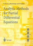 Peter-D Yardley et Jonathan-M Blackledge - ANALYTIC METHODS FOR PARTIAL DIFFERENTIAL EQUATIONS.