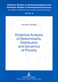 Kenneth Harttgen - Empirical Analysis of Determinants, Distribution and Dynamics of Poverty.