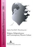 Stephen Plant et Ralf k. Wüstenberg - Religion, Religionlessness and Contemporary Western Culture - Explorations in Dietrich Bonhoeffer’s Theology.