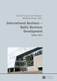 Urve Venesaar et Gunnar Prause - International Business – Baltic Business Development- Tallinn 2013 - Tallinn 2013.