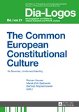 Marek Zirk-sadowski et Bartosz Wojciechowski - The Common European Constitutional Culture - Its Sources, Limits and Identity.