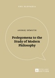  Veda - Prolegomena to the Study of Modern Philosophy.