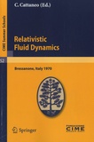 Carlo Cattaneo - Relativistic Fluid Dynamics.