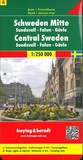  Freytag & Berndt - Suède centrale - 1/250 000.