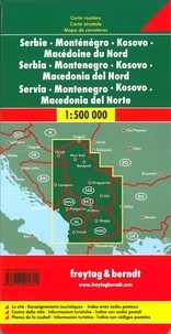 Serbie-Monténégro-Macédoine. 1/500000