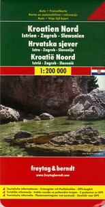  Freytag & Berndt - Croatie du Nord - 1/200 000.