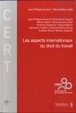 Jean-Philippe Dunand et Pascal Mahon - Les aspects internationaux du droit du travail.