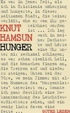 Knut Hamsun - Hunger.