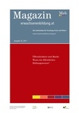 Lorenz Lassnigg et Kurt Schmid - Öffentlichkeit und Markt: Wozu ein öffentliches Bildungswesen? - Magazin erwachsenenbildung.at Nr. 32/2017.