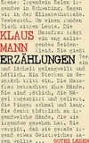 Klaus Mann - Klaus Mann - Erzählungen - Gesamtausgabe.