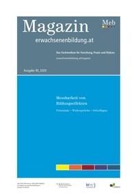 Kurt Schmid - Messbarkeit von Bildungseffekten - Potenziale - Widersprüche - Schieflagen.