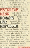 Heinrich Mann - Romane der Republik - Trilogie (Mutter Marie. Eugénie. Die große Sache).