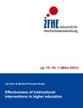 Jan Elen et Manfred Prenzel - Effectiveness of instructional interventions in higher education.